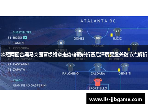 欧冠两回合黑马突围晋级终章走势暗藏转折赛后深度复盘关键节点解析